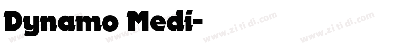 Dynamo Medi字体转换